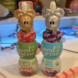 New good2grow silver and gold Minnie Mouse. Rare collectible good 2 grow